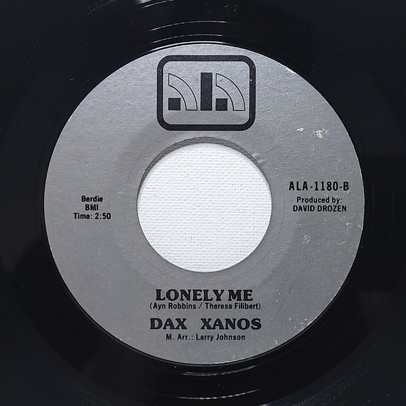 Dax Zanos Vinyl 45 Simple Game / Lonely Me on Ala EX Funk - Picture 2 of 2
